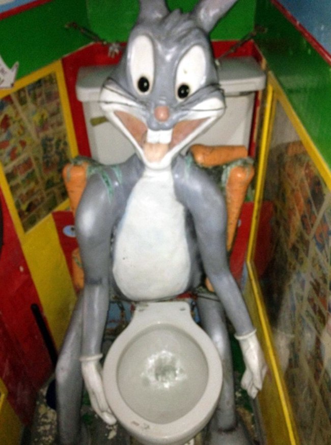 Cheerful bunny - Toilet, Children, , Volgograd