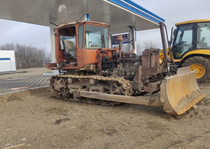 Dreams Come True - My, Gazprom, Tractor, Gas station