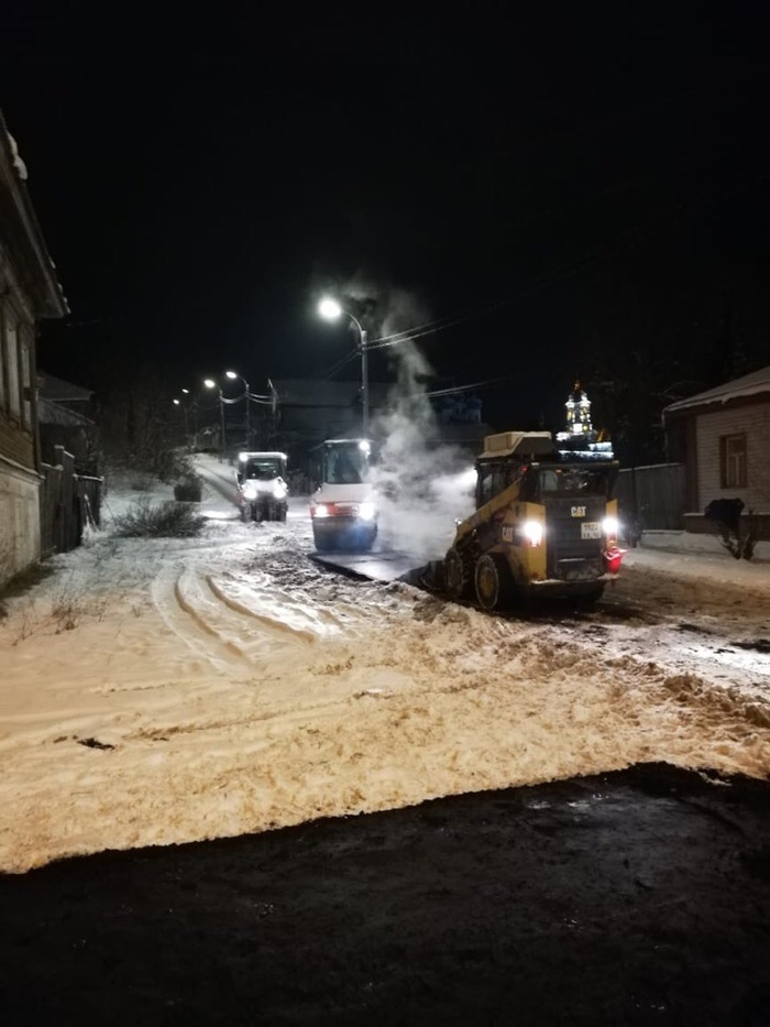 Meanwhile, road services were allowed to lay asphalt in frost and snowfall. - My, , Nanotechnology, Road works, Longpost