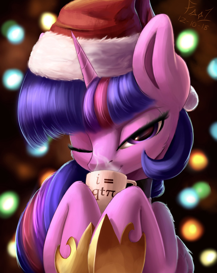 A Nice Cup of Cocoa My Little Pony, Ponyart, Twilight Sparkle, Foughtdragon01