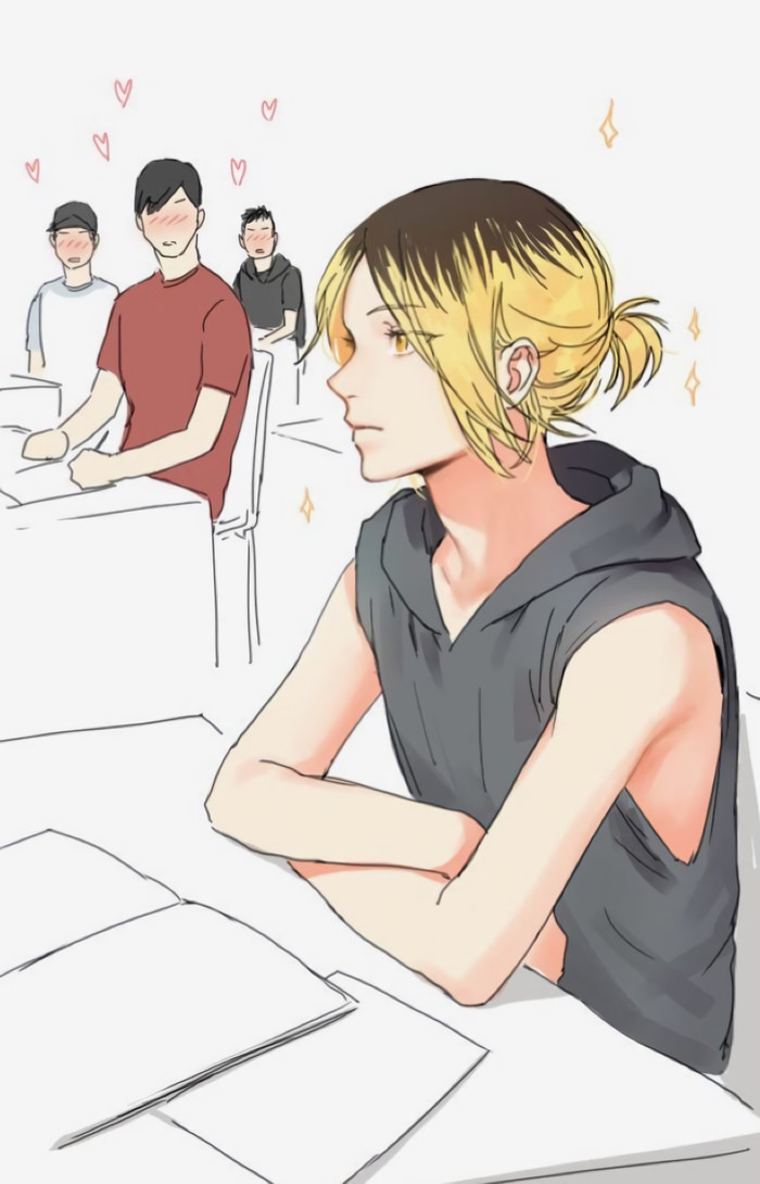 Newbie - Anime, Anime art, Haikyuu!!, Kenma Kozume, Manga, Its a trap!