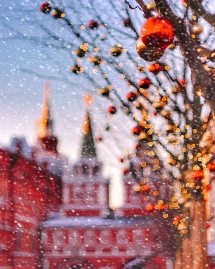Kycochek of fabulous Moscow - Moscow, beauty, The photo, Winter, Pre-holiday mood, Beautiful, Longpost