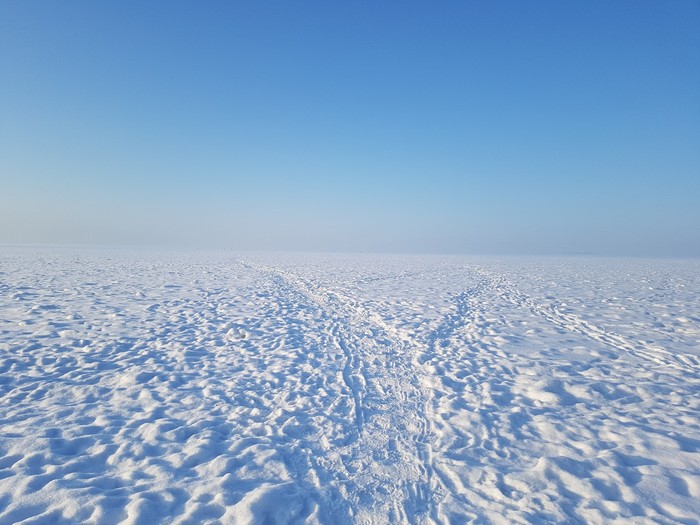 The beauty of the winter Gulf of Finland - Winter, My, Saint Petersburg, The Gulf of Finland