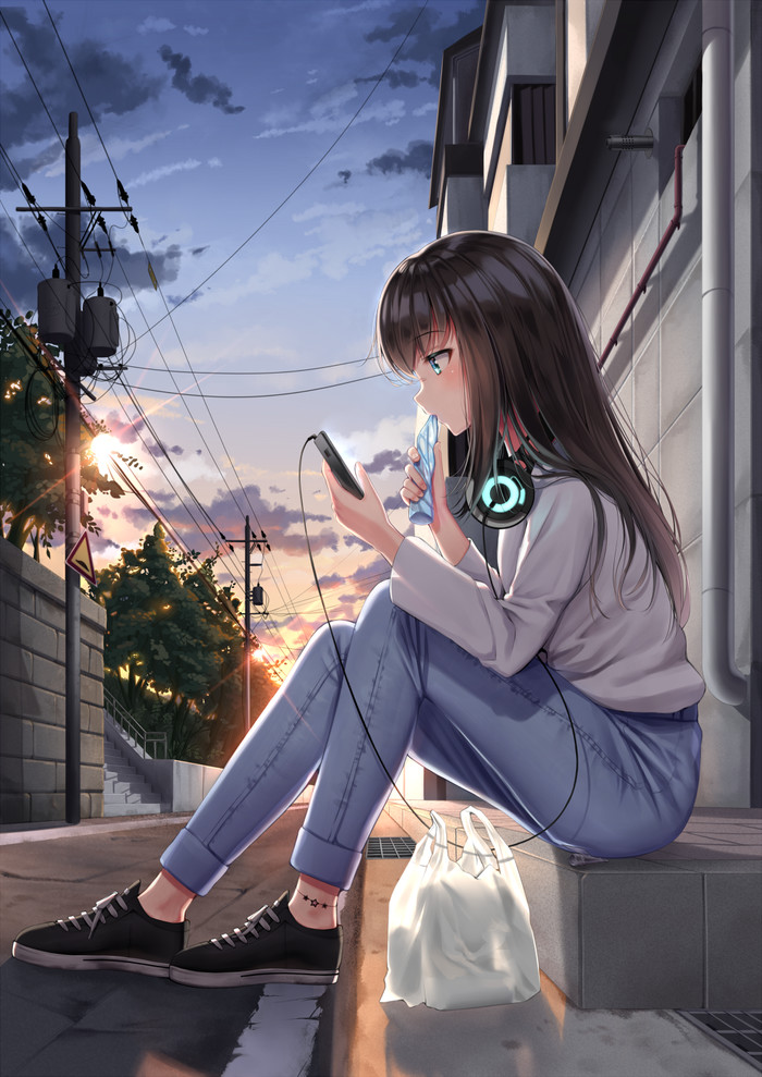  Anime Art, Original Character, , , 