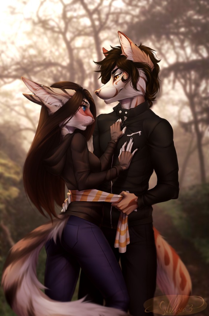 Play with me - Nelly63, Furry, Art, Romance