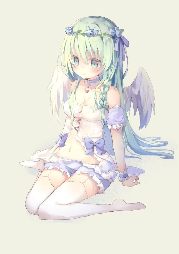 Winged - Angels, Anime art