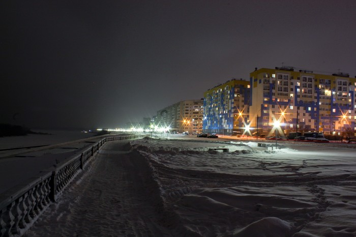 night walk - My, Dzerzhinsk, Canon 1300d, 18-55 kit, Night, The photo, Longpost