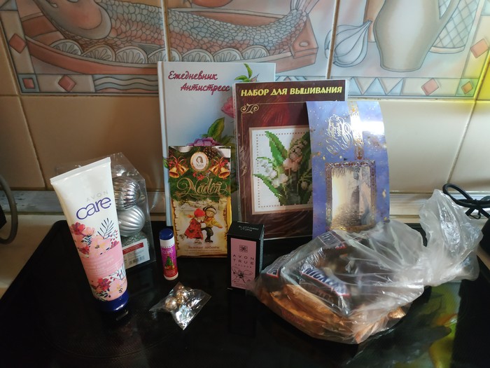 New Year's gift from the Snow Maiden. - Secret Santa, cat, Gift exchange, New Year, Beloretsk, Saint Petersburg, My, Longpost