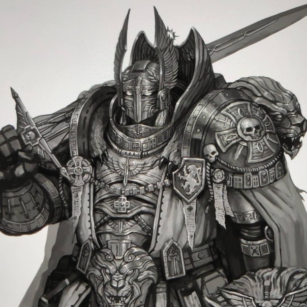 Lyon El'Jonson. - Warhammer 40k, Warhammer 30k, Primarchs, Wh Art