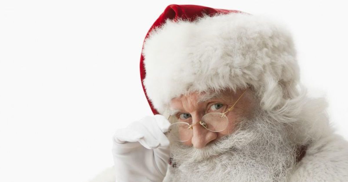 Сосед деда мороза. Санта. Дед Мороз. Дед Мороз в очках.