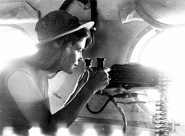 Actress Irina Alferova in Afghanistan - Afghanistan, Historical photo