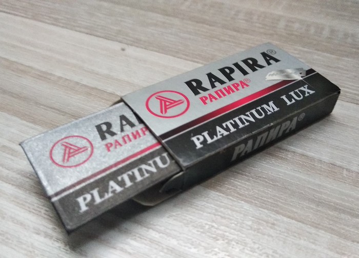 Rapier Blades Platinum Lux - Shaving, Blade, Test, Overview, Useful, Trial, Text, , Longpost