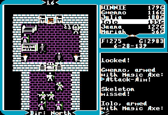 Ultima V: Warriors of Destiny. Part 3. Dungeon Depths. - My, 1988, Passing, Ultima, RPG, Open world, Retro Games, Origin, Apple II, Longpost