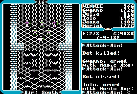 Ultima V: Warriors of Destiny. Part 3. Dungeon Depths. - My, 1988, Passing, Ultima, RPG, Open world, Retro Games, Origin, Apple II, Longpost