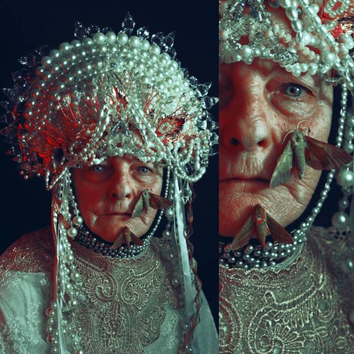 11 Creepy But Stylish Photos Of A Grandmother In Slavic Costumes By Photographer Marcin Nagraba - , , The photo, Grandma, Costume, Kripota, Slavs, Photographer, Longpost