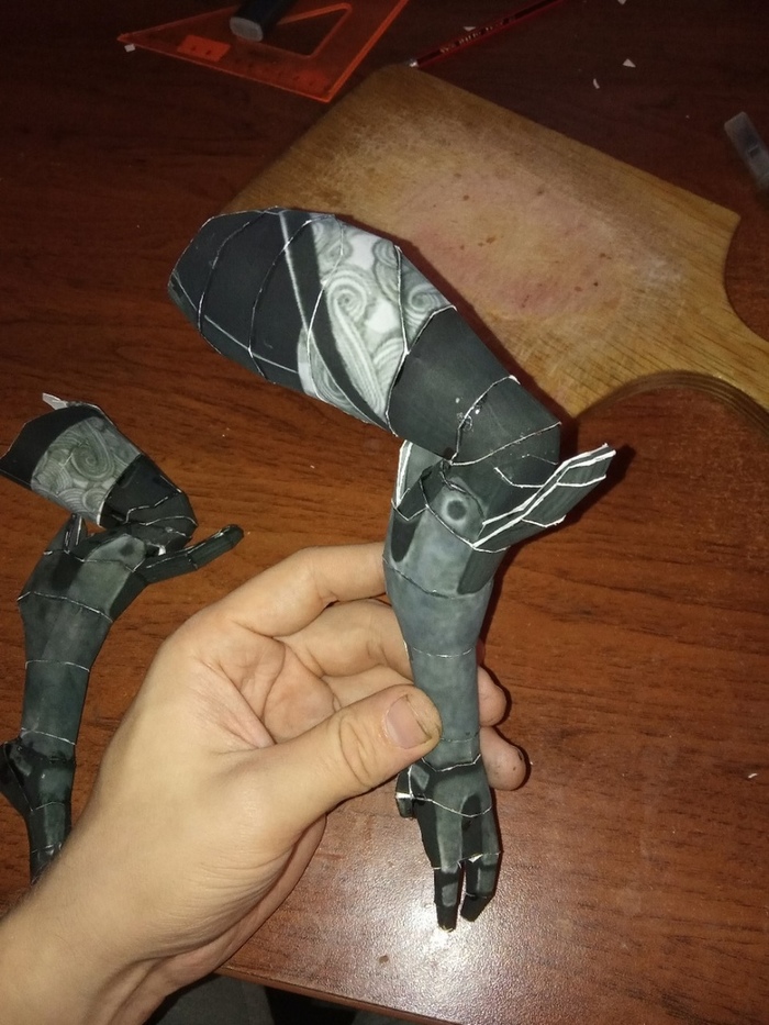 Friday Pepakura again - My, Pepakura, Papercraft, Friday, Mass effect, Longpost