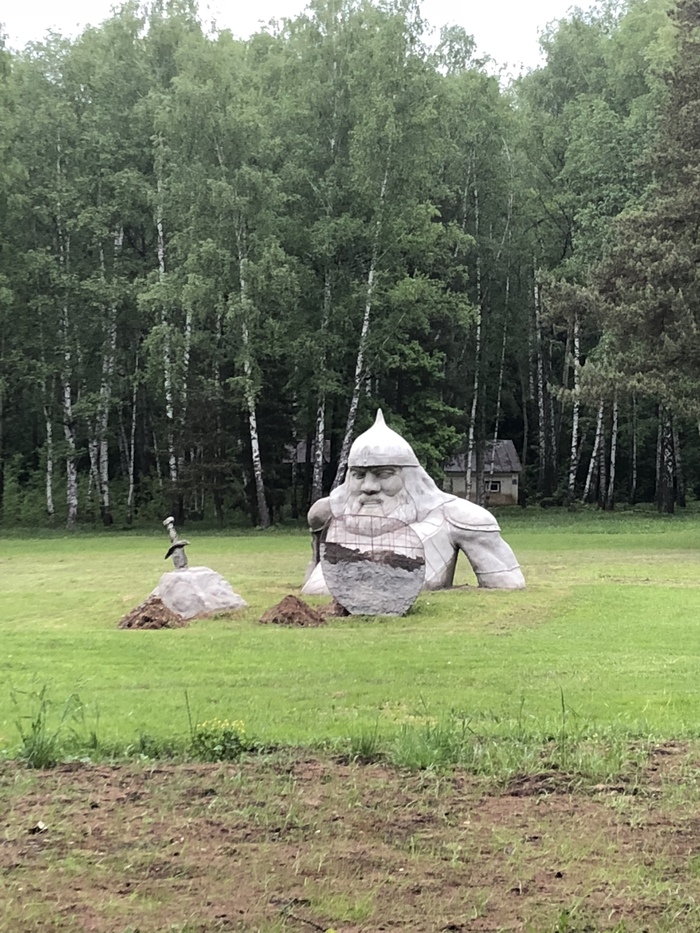 Продолжение поста о застрявшем - Моё, Застрял, Воин