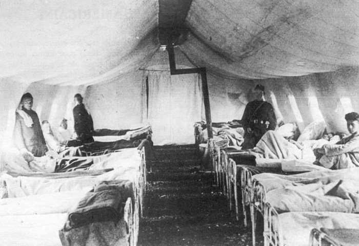 Болезни во время первой мировой войны