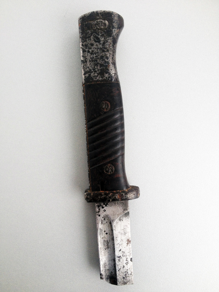 German bayonet-knife Herdera Sn [1940] - My, Bayonet-Knife, The Second World War, Germany, Longpost