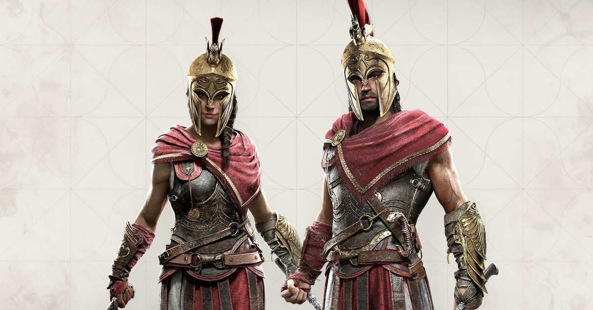 Герои культа одиссея. Алексиос Assassins Creed Odyssey. Assassin's Creed Odyssey Алексиос и Кассандра. Ассасин Крид Одиссея Алексиос Спартанец. Ассасин Крид Кассандра и Алексиос.