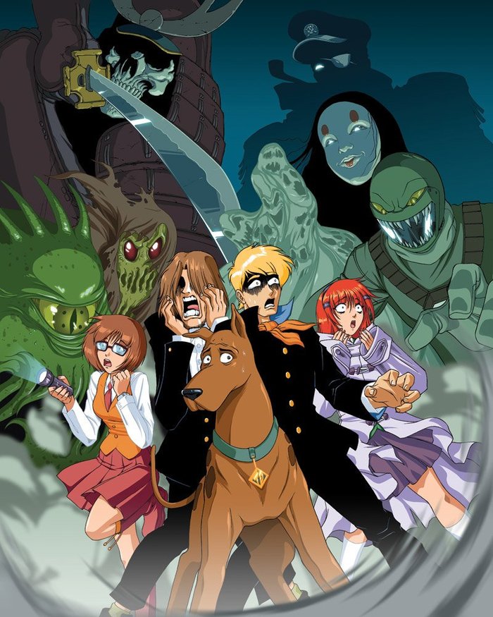 Anime-style - Scooby Doo, Drawing, Anime, Anime art