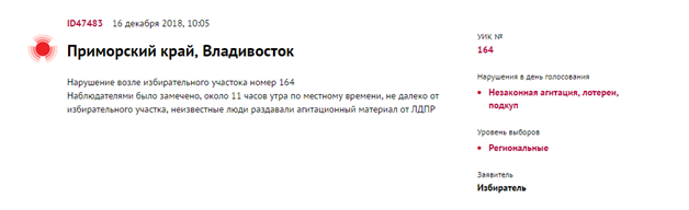 Более 50% зафиксированных нарушений ассоциацией «Голос» на выборах в Приморье оказалось фейком - Политика, Выборы, Факты, Новости, Актуально, Длиннопост