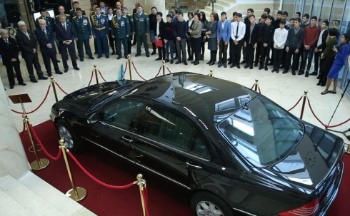 The Historical and Cultural Center of the First President in Temirtau has replenished with an exclusive exhibit! - Kazakhstan, Temirtau, The president, Nursultan Nazarbaev, Museum, Auto, Independence Day, Longpost