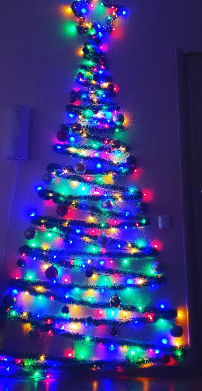 Budget tree, my version - My, Christmas tree, New Year