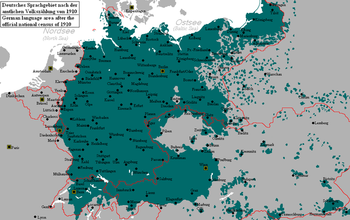 Карта германии 1940