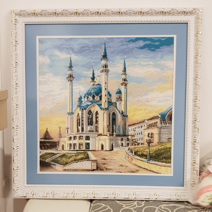 3 years and the gift is ready - My, Cross-stitch, Kazan, 