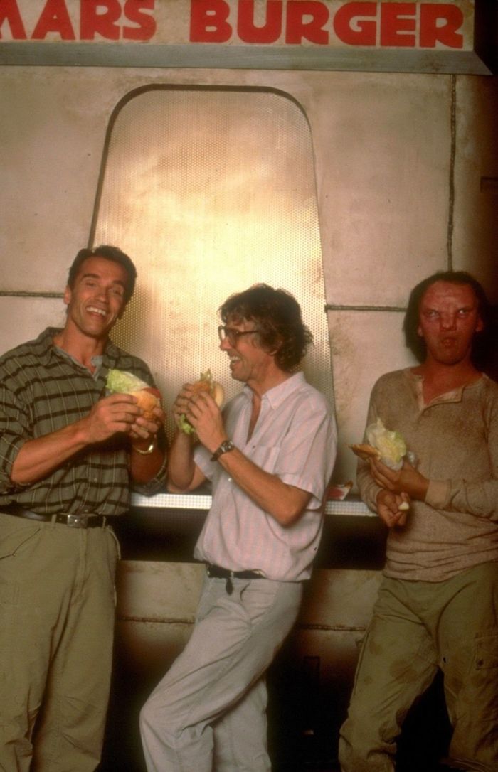 Photos from the filming and interesting facts for the film Total Recall 1990 - Arnold Schwarzenegger, Paul Verhoeven, Remember everything, Celebrities, Photos from filming, Movies, 90th, Longpost