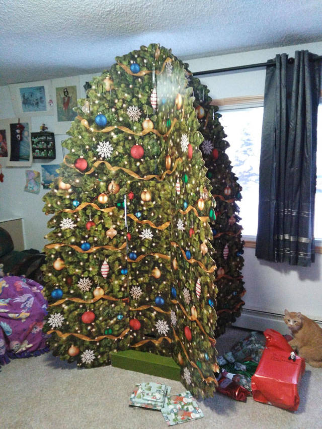 Bummer - cat, Christmas tree, Cardboard, Bummer, Well you get the idea