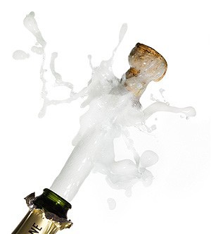Новогодняя литтл-стори Новый Год, Застолье, Текст, Бутылка, Шампанское