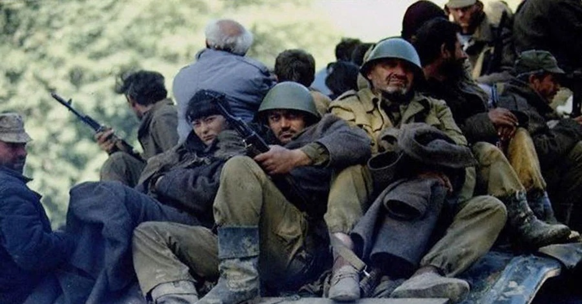 Абхазский конфликт 1992. Грузино-Абхазский конфликт 1992-1993.
