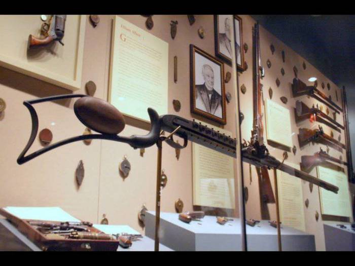 12-зарядное ружье Дженнингса Оружие, 12-зарядное ружье, Ружье Дженнингса, 19 век, Длиннопост