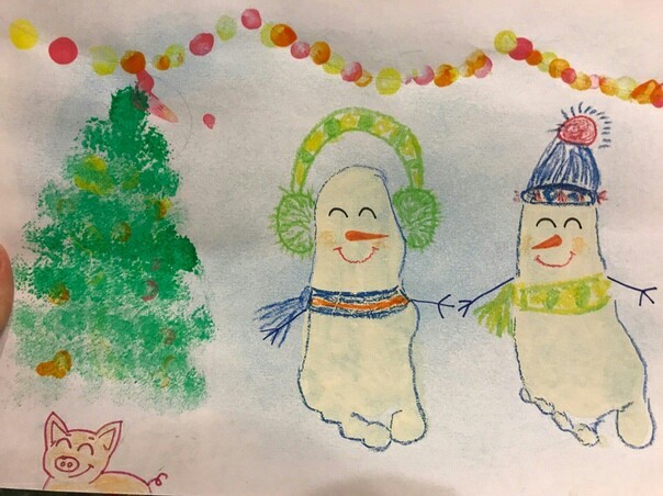 Children's drawings - Children's drawings, , New Year, Miracle, Longpost, Orphanage