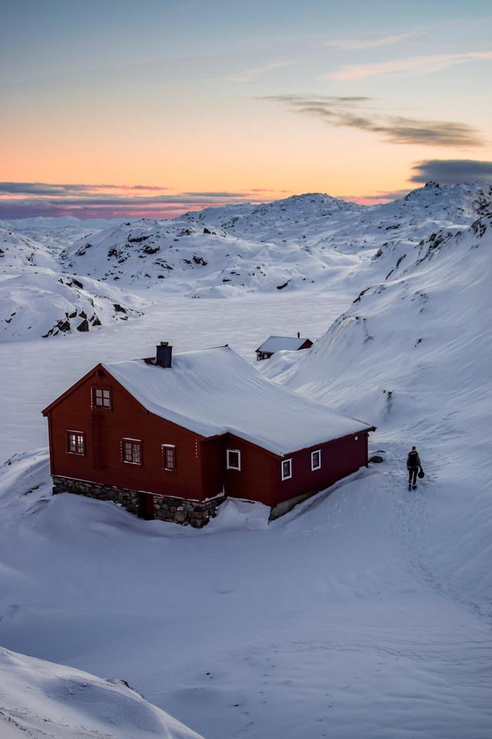 Хёгабу, Норвегия Фотография, Норвегия, Зима, Снег