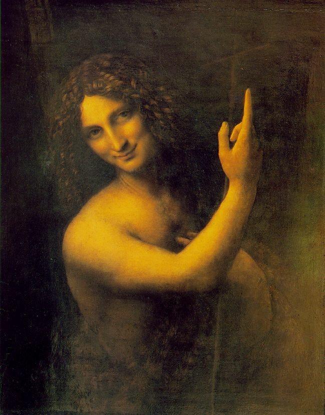 Иоанн Креститель Классика, Леонардо да Винчи, Картинки, Улыбка