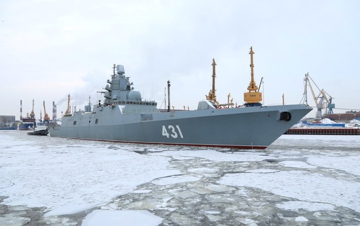 Frigate Admiral Kasatonov began sea trials - Saint Petersburg, , Frigate, Tag, , Russia, Production, Russian production