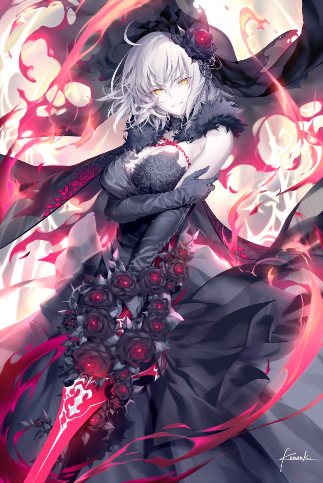 Witch of Vengeance - Anime, Anime art, Fate grand order, Jeanne alter