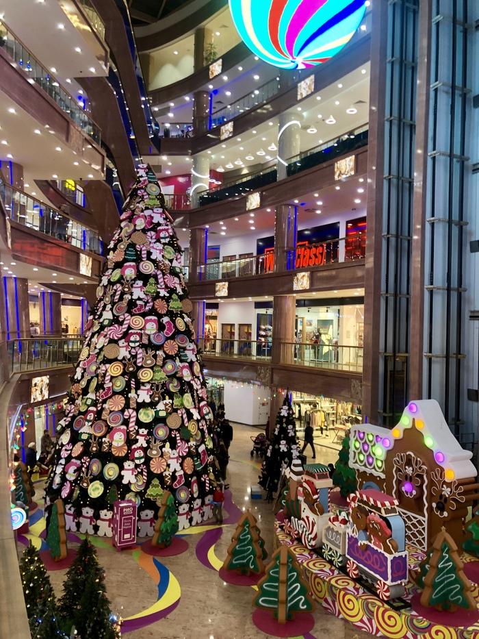 Christmas mood - My, Moscow, New Year, Decoration, , Longpost, Not advertising, Shopping center