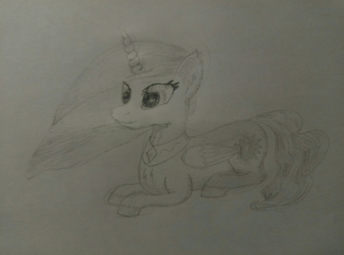 Селестия - Моё, My Little Pony, Princess Celestia, MLP Learning, PonyArt