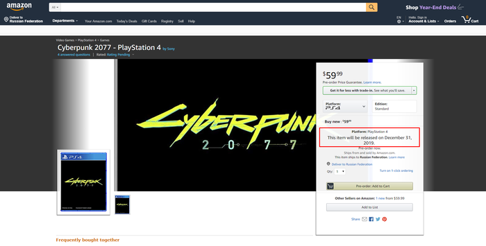   Cyberpunk 2077 Cyberpunk 2077,  , , Playstation 4, Xbox One