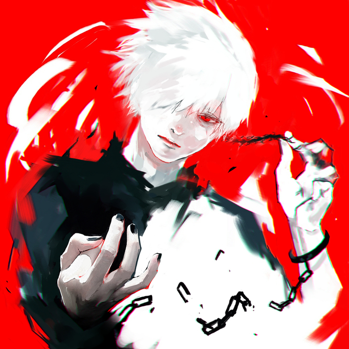 Kaneki is waiting with you for the end of the anime. - Kaneki ken, Tokyo ghoul, Anime art, Longpost