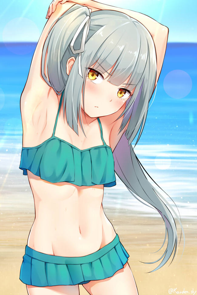 Kanmusu (художник: Kanden Suki) - NSFW, Kantai Collection, Kanden suki, Аниме, Anime Art, Commandant Teste, Shoukaku, Kongou, Gambier Bay, Длиннопост