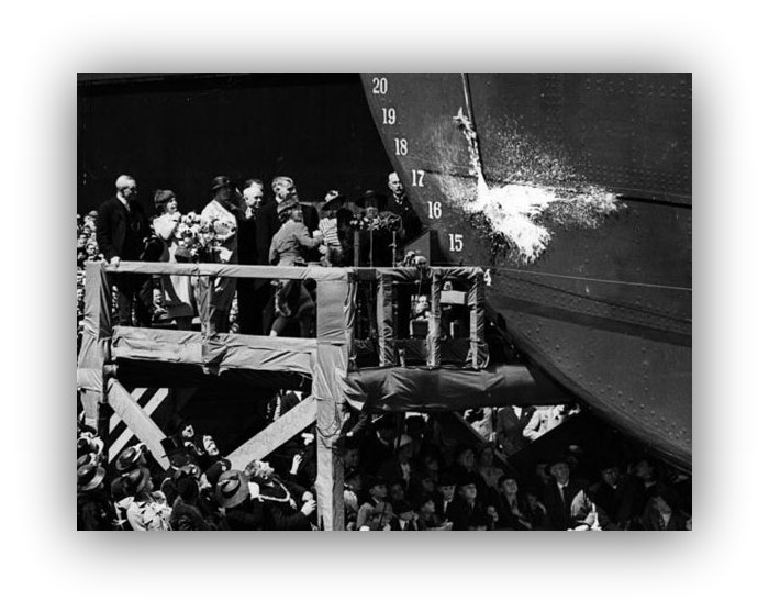 Where did the tradition of breaking a bottle of champagne on board a new ship come from? - Story, Ship, Traditions, Champagne, Longpost