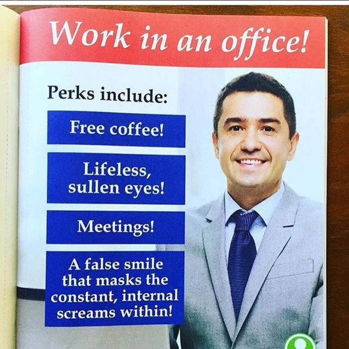 Work in the office! - Work, Office, Penal servitude, Miners, Translation, 9GAG