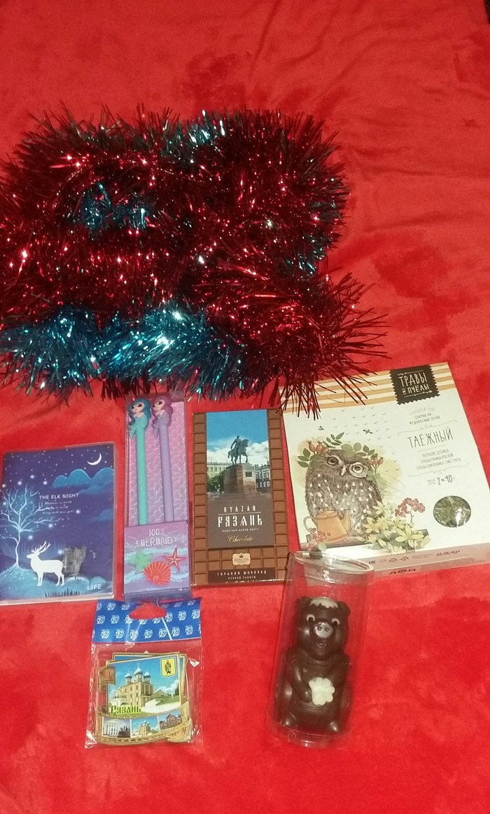 Gift! - My, Secret Santa, , New Year's gift exchange, Gift exchange, Gift exchange report