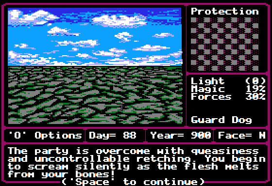 Might and Magic II: Gates to Another World. Part 2. - My, 1988, Passing, Might and magic, New World Computing, Apple II, RPG, Open world, Longpost