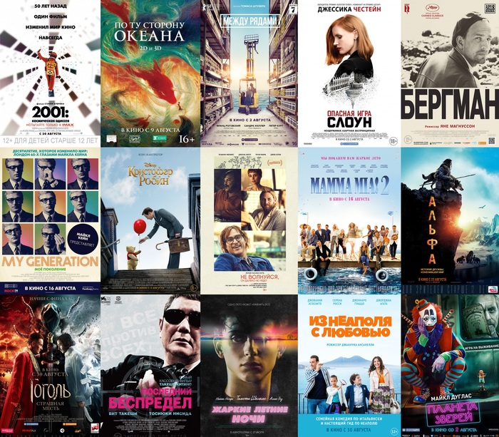 Movies of the month. - Longpost, August, Movies of the month, Movies